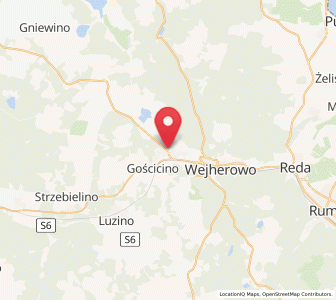 Mapa: Bolszewo, województwo pomorskie