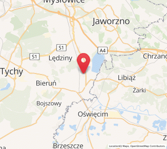 Mapa: Chełm Śląski, województwo śląskie