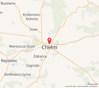 Mapa: Chełm, Województwo lubelskie