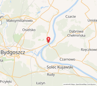 Mapa: Fordon, Bydgoszcz