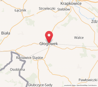Mapa: Głogówek, województwo opolskie