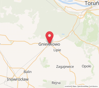 Mapa: Gniewkowo, województwo kujawsko-pomorskie
