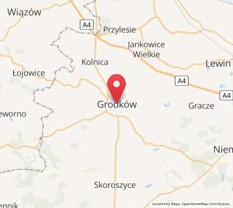 Mapa: Grodków, województwo opolskie