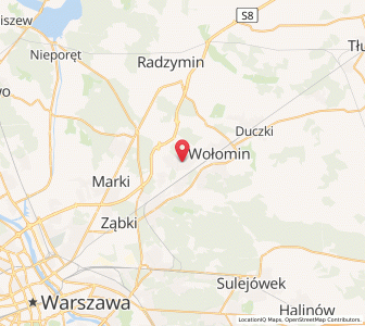 Mapa: Kobyłka, województwo mazowieckie