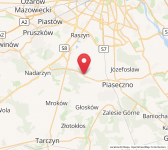 Mapa: Lesznowola, województwo mazowieckie