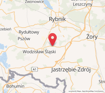 Mapa: Markłowice, województwo śląskie