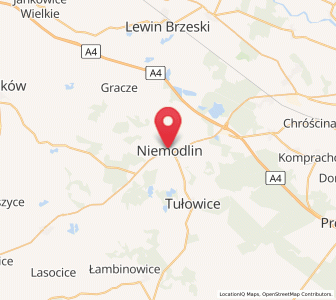 Mapa: Niemodlin, województwo opolskie