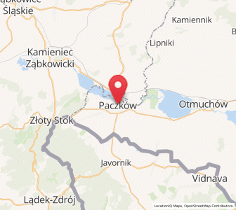 Mapa: Paczków, województwo opolskie