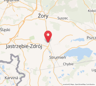 Mapa: Pawłowice, województwo śląskie