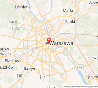 Mapa: Śródmieście, Warsaw