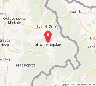 Mapa: Stronie Śląskie, województwo dolnośląskie