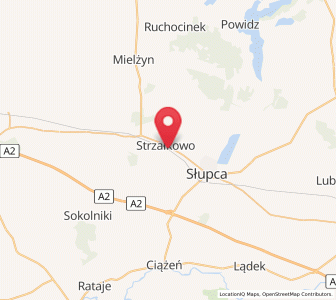 Mapa: Strzałkowo, województwo wielkopolskie