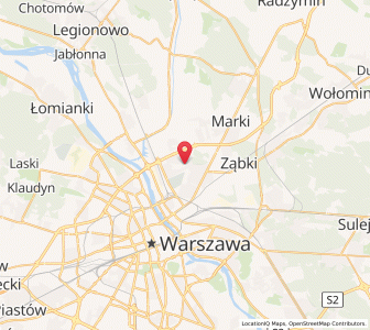 Mapa: Targówek, Warsaw