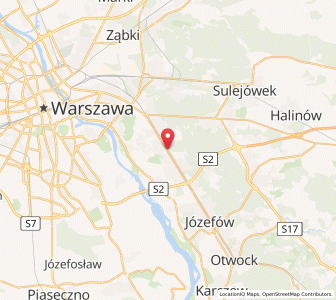 Mapa: Wawer, Warsaw