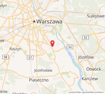 Mapa: Wilanów, Warsaw