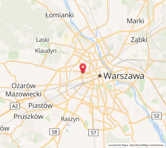 Mapa: Wola, Warsaw